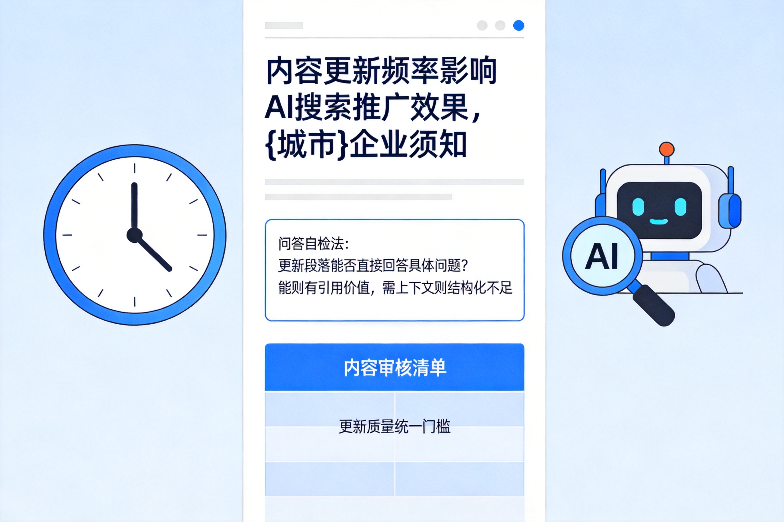 内容更新频率影响AI搜索推广效果,新疆企业须知